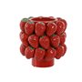 Centre de Table Home ESPRIT Rouge Fraises Tropical 20 x 20 x 21 cm