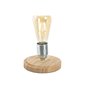 Lampe de bureau Home ESPRIT Naturel Bambou Verre 50 W 220 V 13 x 13 x 22 cm