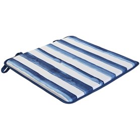 Coussin de chaise Home ESPRIT Bleu Blanc 38 x 38 x 2 cm