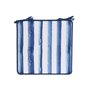 Coussin de chaise Home ESPRIT Bleu Blanc 38 x 38 x 2 cm