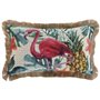 Coussin Home ESPRIT Frange Tropical 50 x 30 cm