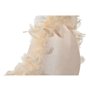 Coussin Home ESPRIT Rose Plumes Chic 40 x 10 x 40 cm