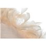 Coussin Home ESPRIT Rose Plumes Chic 40 x 10 x 40 cm