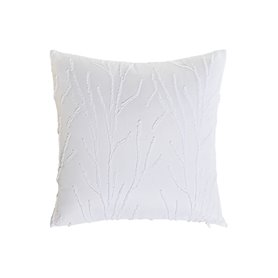 Coussin Home ESPRIT Blanc 45 x 45 cm