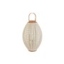 Bougeoir Home ESPRIT Blanc Naturel Bois Verre 37 x 37 x 56 cm