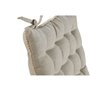 Coussin de chaise Home ESPRIT Sable 42 x 42 x 6 cm