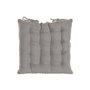 Coussin de chaise Home ESPRIT Gris clair 42 x 42 x 6 cm