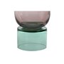 Vase Home ESPRIT Bicolore Verre 15 x 15 x 32 cm