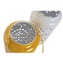 Bougeoir Home ESPRIT Jaune Blanc Fer 15 x 15 x 33 cm (2 Unités)