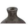 Vase Home ESPRIT Gris foncé Bois de paulownia Colonial Finition vieillie 24 x 24 x 27 cm