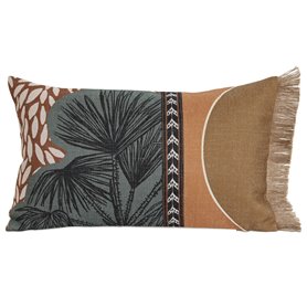 Coussin Home ESPRIT Imprimé Tropical 50 x 15 x 30 cm