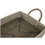 Jeux de plateaux Home ESPRIT Naturel Marron Clair Urbaine 41 x 32 x 16 cm (2 Unités)