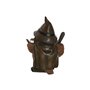 Figurine Décorative Home ESPRIT Marron 8 x 6 x 11 cm (3 Unités)