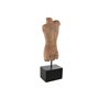 Figurine Décorative Home ESPRIT Marron Noir Femme Homme 13 x 9 x 40 cm (2 Unités)