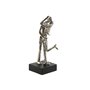 Figurine Décorative Home ESPRIT Noir Argenté Couple 14 x 10 x 29 cm