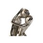 Figurine Décorative Home ESPRIT Noir Argenté Couple 14 x 10 x 29 cm