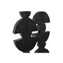 Figurine Décorative Home ESPRIT Marron Noir Abstrait Moderne 15 x 9 x 64 cm (2 Unités)