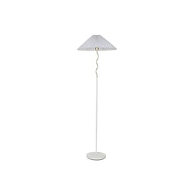 Lampadaire Home ESPRIT Blanc Doré 50 W 220 V 50 x 50 x 155 cm (2 Unités)