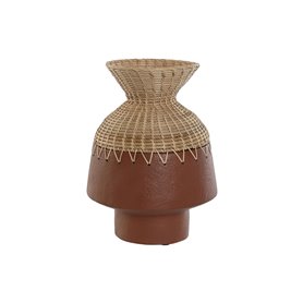 Vase Home ESPRIT Naturel Terre cuite 24 x 24 x 35 cm