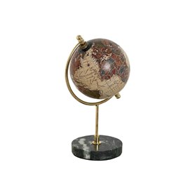 Globe terrestre Home ESPRIT Noir Beige Vintage 10 x 10 x 20 cm