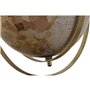 Globe terrestre Home ESPRIT Doré Naturel Rose clair Vintage 28 x 20 x 39 cm