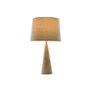 Lampe de bureau Home ESPRIT Beige Lin Marbre 35 x 35 x 64 cm