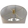 Lampe de bureau Home ESPRIT Blanc Lin Grès 30 x 30 x 64 cm
