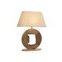 Lampe de bureau Home ESPRIT Beige Naturel Bois de manguier 50 W 220 V 60 x 20 x 75 cm