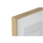 Cadre Home ESPRIT Blanc Naturel Moderne 60 x 4 x 60 cm (2 Unités)