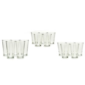 Set de Verres 41015 Transparent verre 6 x (51 cl) / 6 x (34 cl) / 6 x (23 cl)