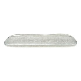 Plateau Transparent verre 18 x 2 x 47 cm