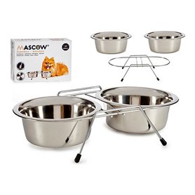 Mangeoir pour animaux Double 16