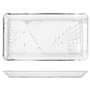 Plateau Madlen Verre Transparent (12 x 1