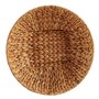 Centre de Table 34 x 9 x 34 cm Métal Marron Jacinthe d'eau