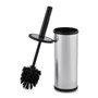 Brosse de salle de wc Argenté Plastique 9 x 37 x 9 cm