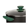 Casserole Noir Vert Ø 24 cm Aluminium (4,5 L)