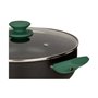 Casserole Noir Vert Aluminium (7 L)