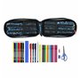 Plumier sac à dos Safta Welcome Gamers Bleu (33 Pièces)