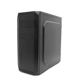 Boîtier ATX semi-tour PC Case PCA-APC40-1 Noir ATX Tower