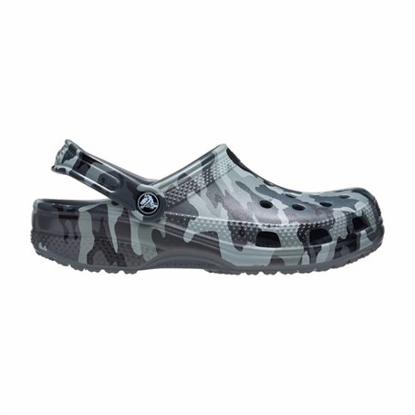 Sabots Crocs Classic Printed Camo Clog Gris Adultes