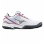 Chaussures de Tennis pour Femmes Mizuno Break Shot 4 Cc Blanc