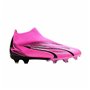 Chaussures de Football pour Adultes Puma Ultra Match+ L FG/A Rose