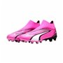 Chaussures de Football pour Adultes Puma Ultra Match+ L FG/A Rose