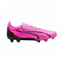 Chaussures de Football pour Adultes Puma Ultra Ultimate FG/AG Rose