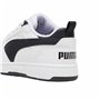 Chaussures casual enfant Puma Rebound V6 Lo A Blanc Noir