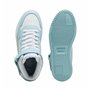 Baskets Casual pour Femme Puma Carina reet Mid Blanc Turquoise