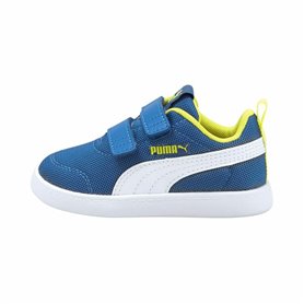 Chaussures casual enfant Puma Courtflex v2 Mesh V Star Bleu