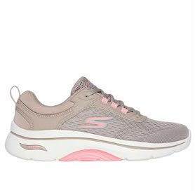 Chaussures de sport pour femme Skechers Go Walk Arch Fit 2.0 Marron Clair