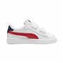 Chaussures casual enfant Puma Smash 3.0 V Blanc Rouge