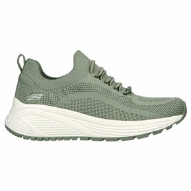 Chaussures de sport pour femme Skechers Bobs Sparrow 2.0-All Vert Rose